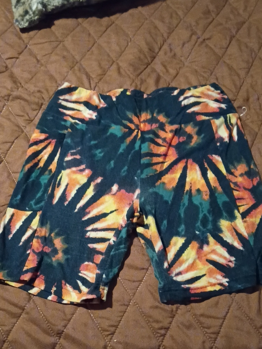 No Boundaries Tie-Dye High-Waist Women’s Shorts Size Medium